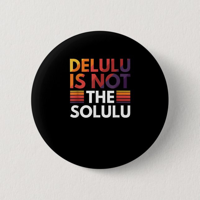 Deluluu Loading… Please Wait 6 Cm Round Badge (Front)