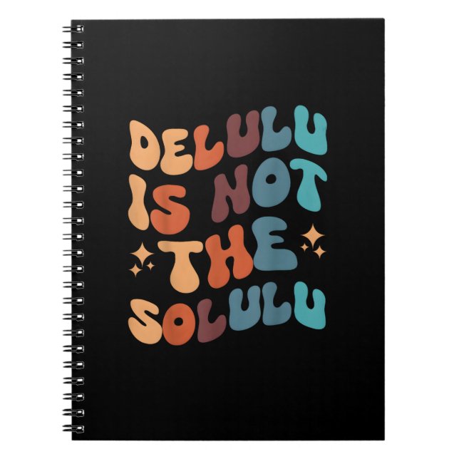 Deluluu Makes the World Go Round Notebook (Front)