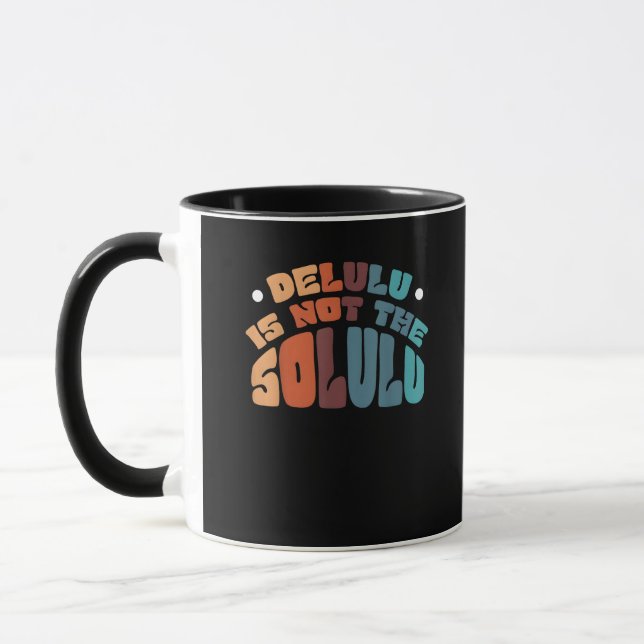 Deluluu Mindset, Real Results Mug (Left)