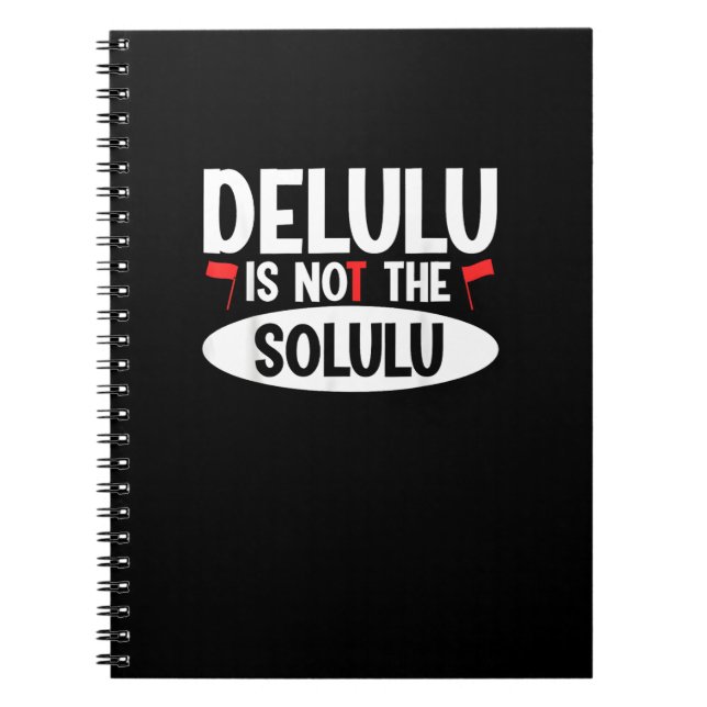 Deluluu Plot Armour Activated Notebook (Front)