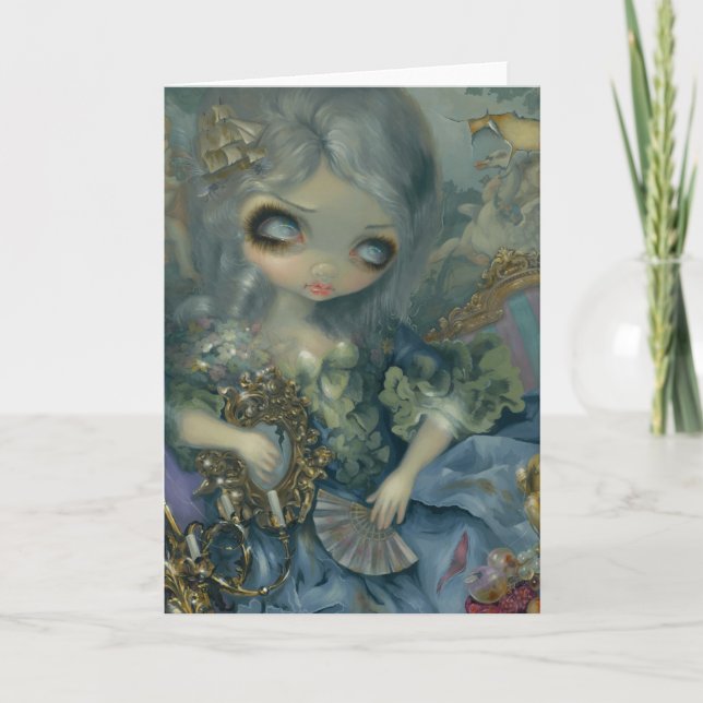 "Delusions of Grandeur" Greeting Card (Front)