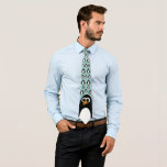 Deluxe Penguin Tie<br><div class="desc">Cute little penguins design neckties.</div>