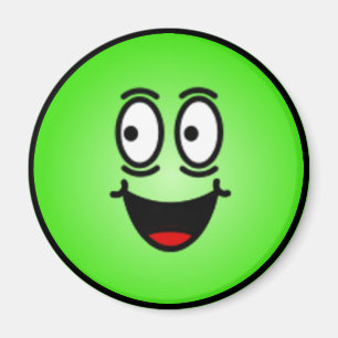 Deluxe Silly Smiley faces Magnet