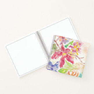 Deluxe Softcover Spiral Botanical Garden Notebook