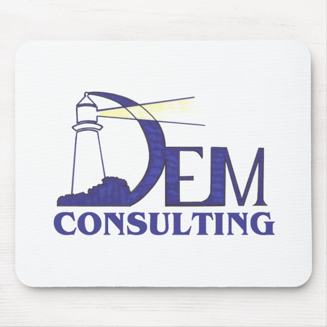 DEM Consulting LLC Mouse Pad (Front)