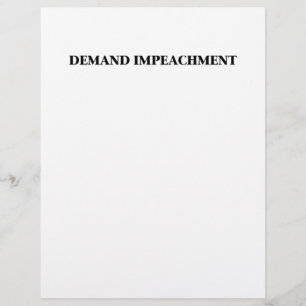 Demand Impeachment