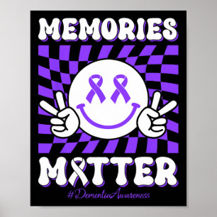 Dementia Awareness Memories Problem Heimerheimer  Poster