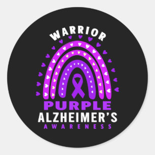 Dementia - Heimerheimer Warrior - Heimerheimer’s A Classic Round Sticker