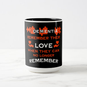 Dementia Hope For A Cure Two-Tone Coffee Mug
