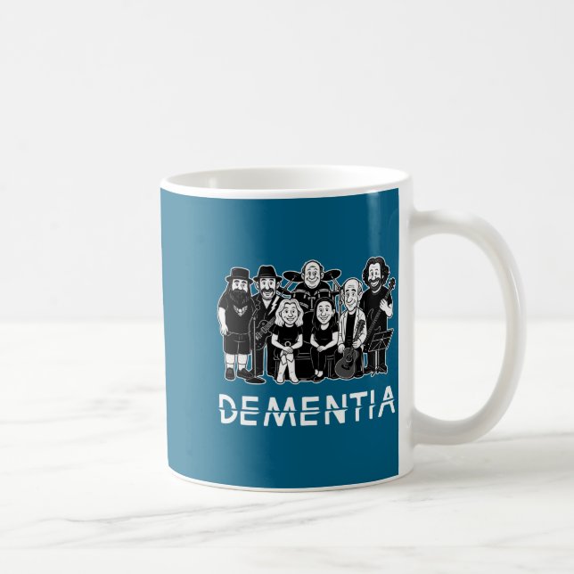 Dementia New Black  Coffee Mug (Right)