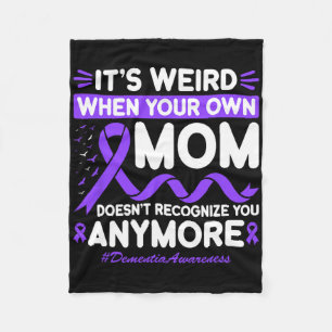 Dementia Weird Mum Don't Recognise Memories Heimer Fleece Blanket