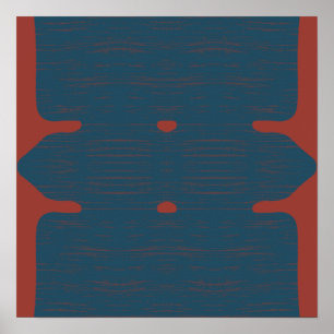 Demerara Tribal Wall Art Print