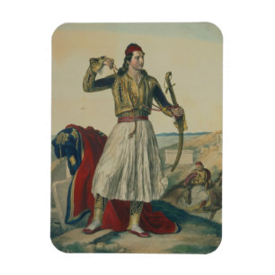 Demetrius Mavromichalis, a Greek soldier and patri Magnet
