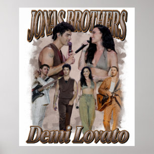 Demi Lovato Jonas Brother Poster