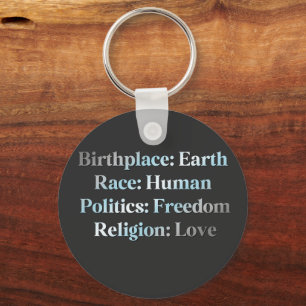 Demiboy Pride - Birthplace: Earth. Race: Human Key Ring