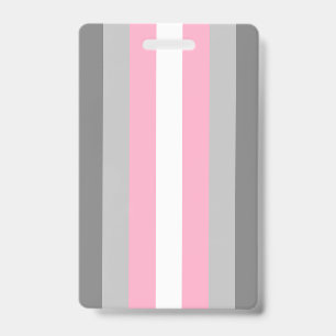 DemiGirl Flag Ausweis ID Badge