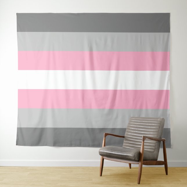 Demigirl Flag Extra Large Tapestry (In Situ (Horizontal))