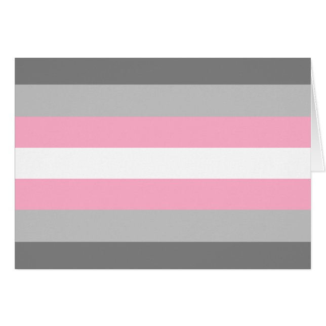 Demigirl Pride Flag (Front Horizontal)