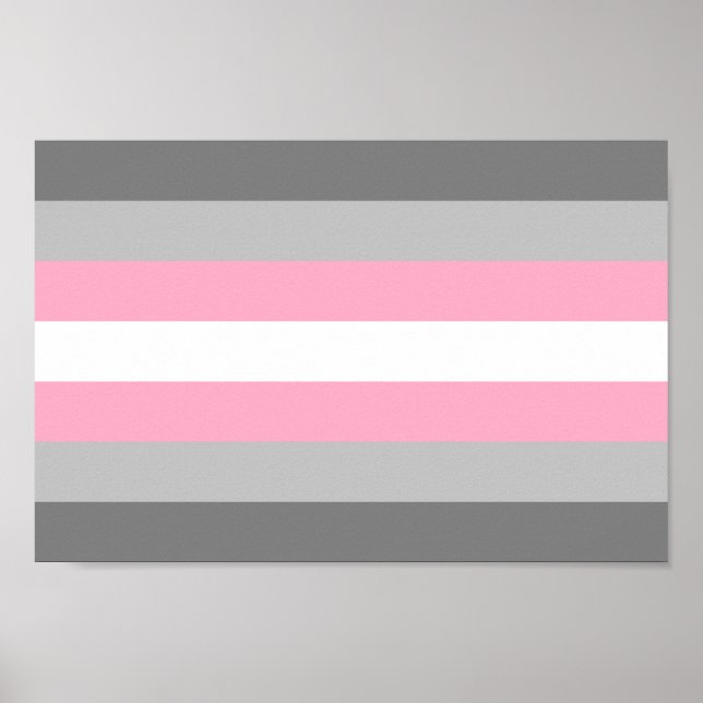 Demigirl Pride Poster (Front)