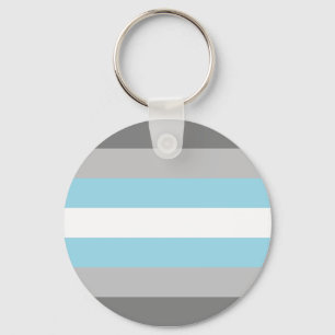 Demiguy Flag LGBT Key Ring