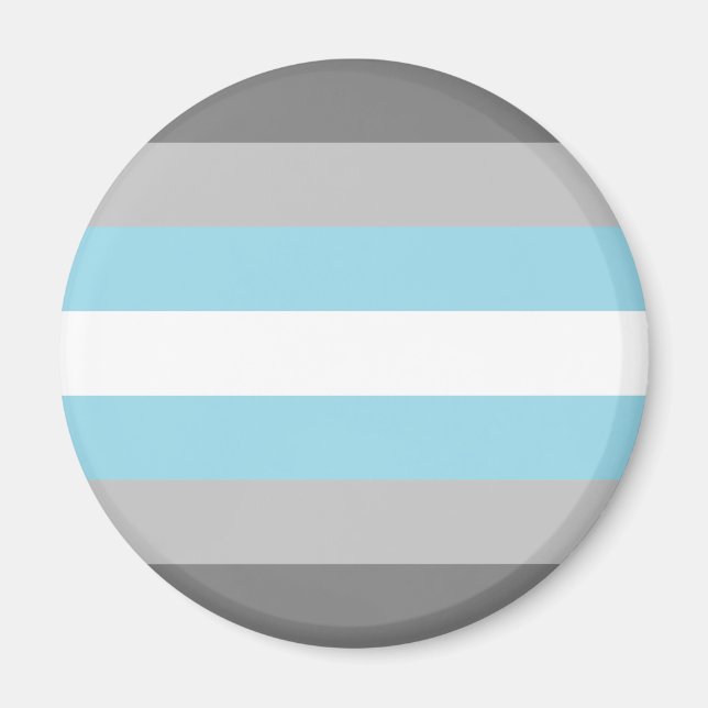 Demiguy Flag LGBT Magnet (Front)