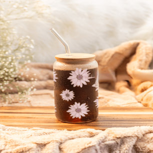 Demila name ane letter on mug -letter D,print name Can Glass