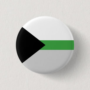 Demiromantic Pride Button