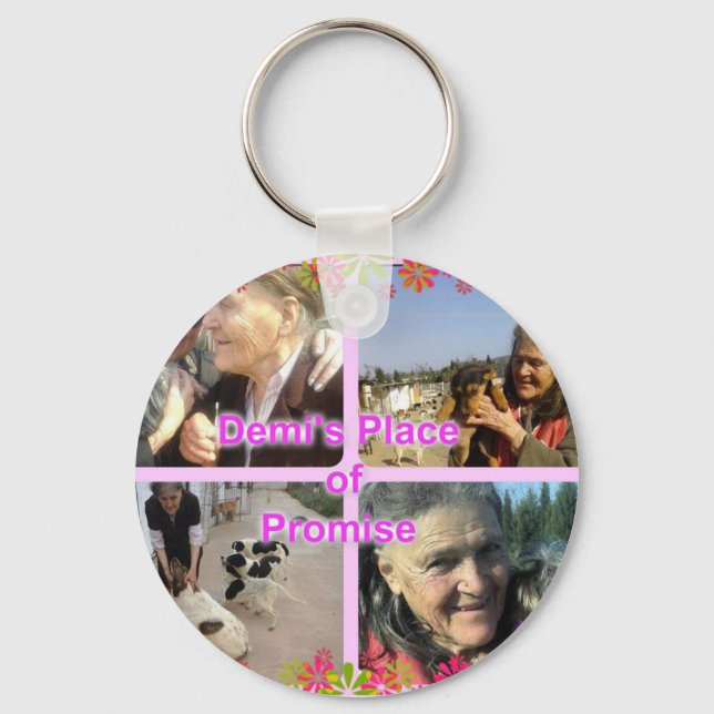Demi's Place of Promise Key Ring (Front)