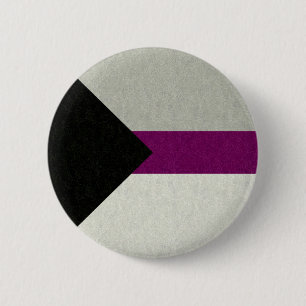 Demisexual Flag 6 Cm Round Badge