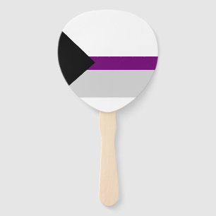Demisexual Hand Fan