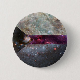 Demisexual nebula flag pin