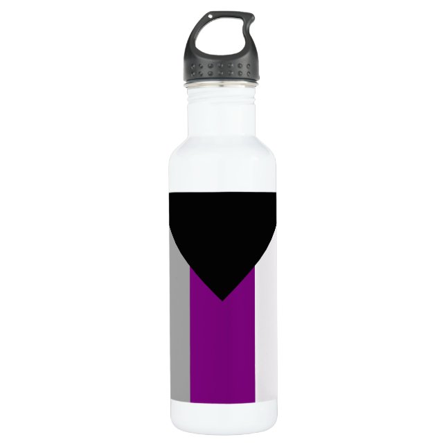 DEMISEXUAL PRIDE 710 ML WATER BOTTLE (Front)