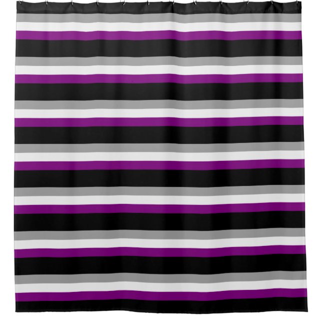 Demisexual Pride Shower Curtain (Front)