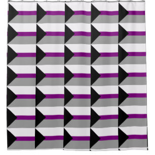 Demisexual Pride Shower Curtain