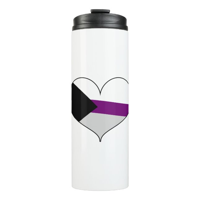 Demisexual Pride Thermal Tumbler (Front)