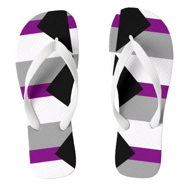 Demisexual Pride Thongs (Footbed)