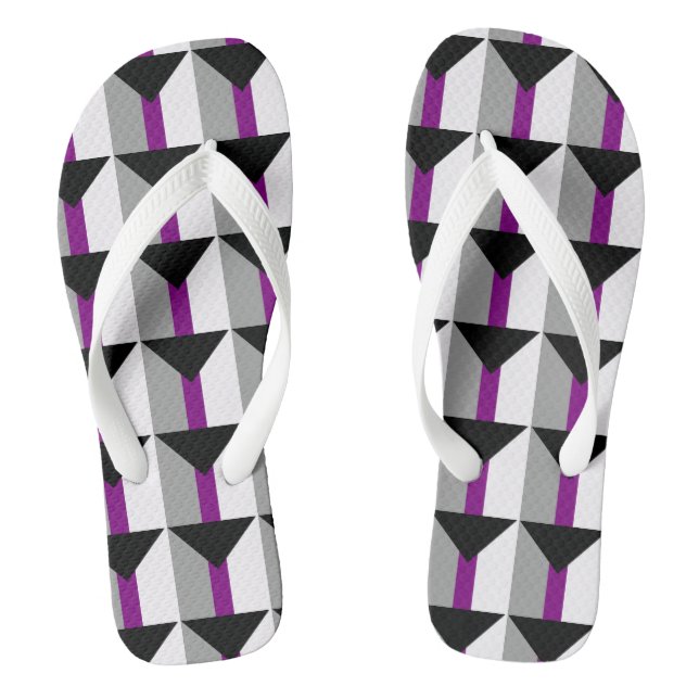 Demisexual Pride Thongs (Footbed)