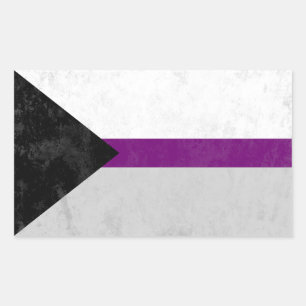 Demisexual Rectangular Sticker