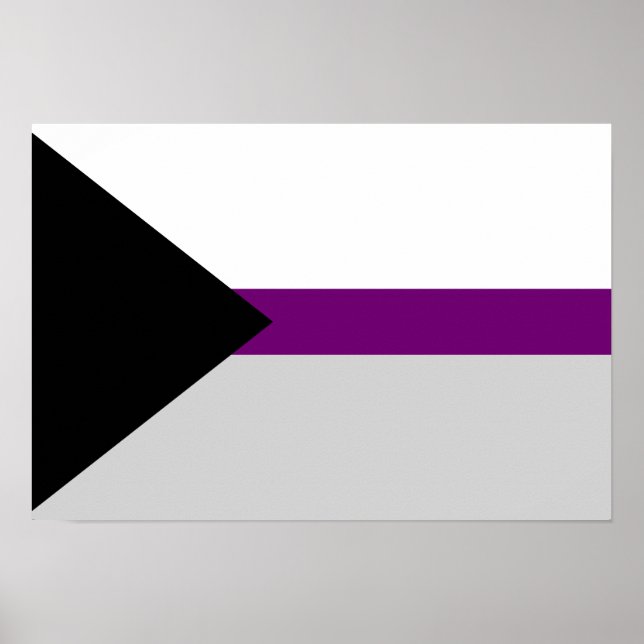 Demisexuality flag Poster (Front)