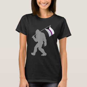 Demisexuality Pride Flag Monster On Demisexual T-Shirt