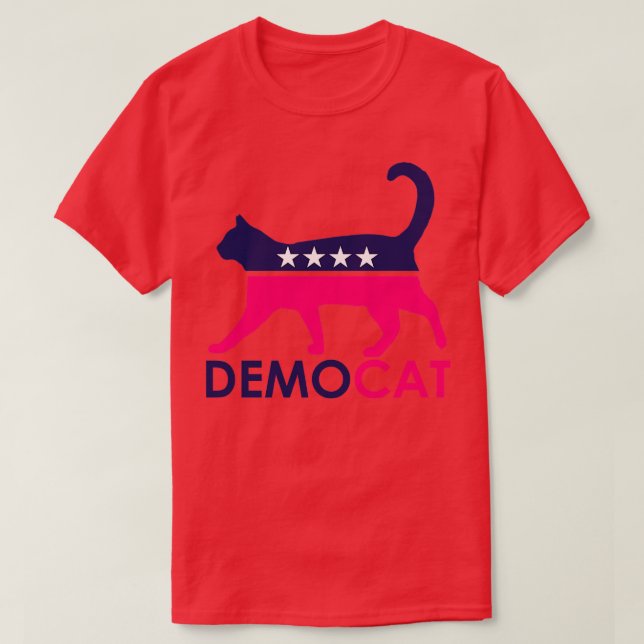 Democat Democrat 1 T-Shirt (Design Front)