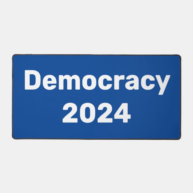 Democracy 2024 Presidential Election Desk Mat (Front)