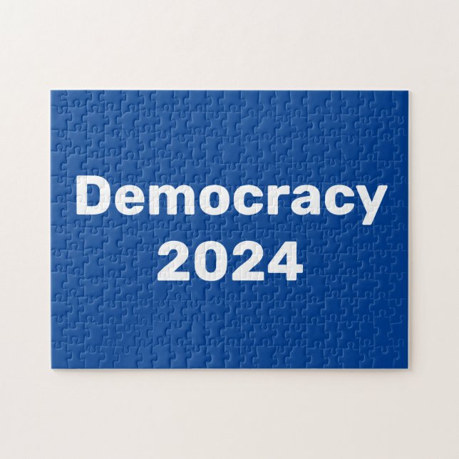 Democracy 2024 Presidential Election Jigsaw Puzzle (Horizontal)