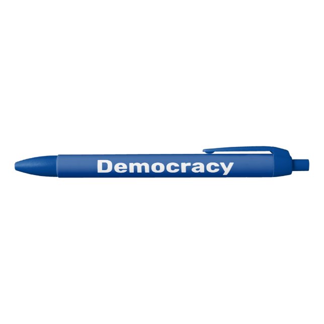 Democracy 2026 Midterm Election Black Ink Pen (Top)