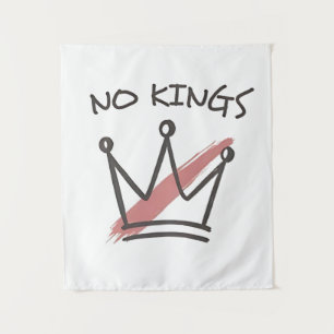Democracy Has no King Librety Status USA  Tapestry