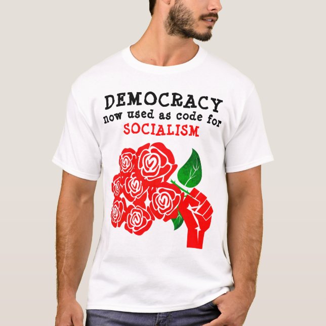 Democracy (light) T-Shirt (Front)