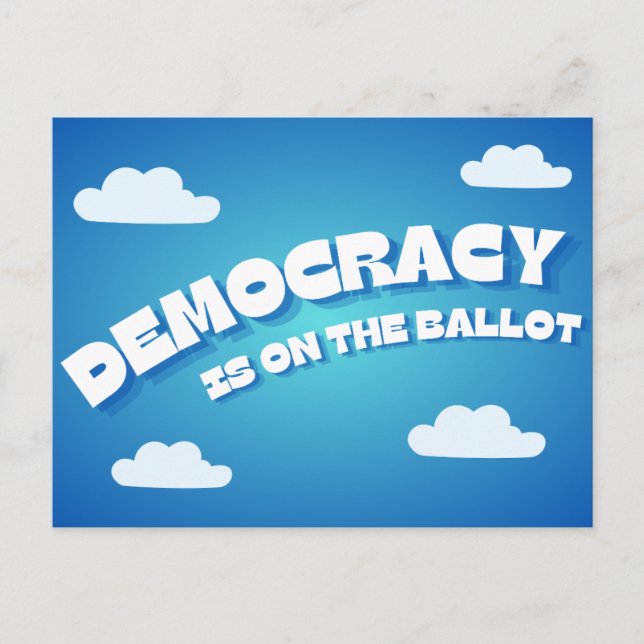 Democracy Postcard (Front)