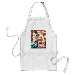 Democracy/ Protect It Apron