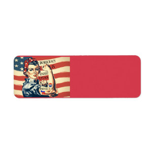 Democracy/ Protect It Return Address Label