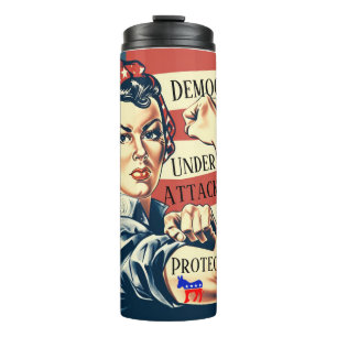 Democracy/ Protect It Thermal Tumbler